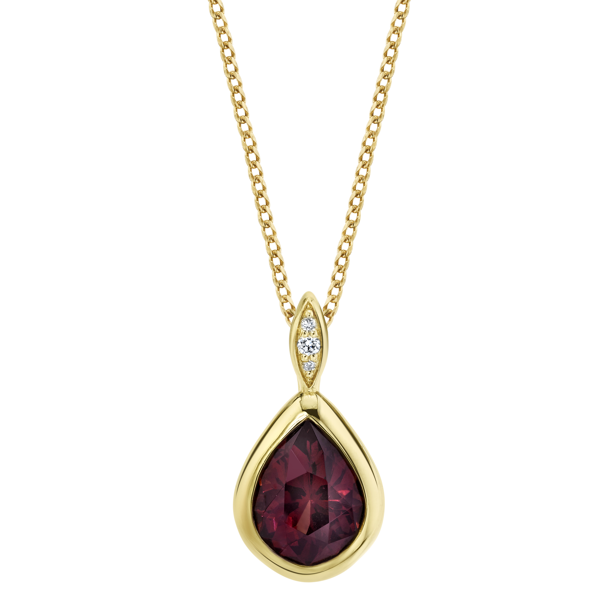 Rain Drop / Purple Garnet