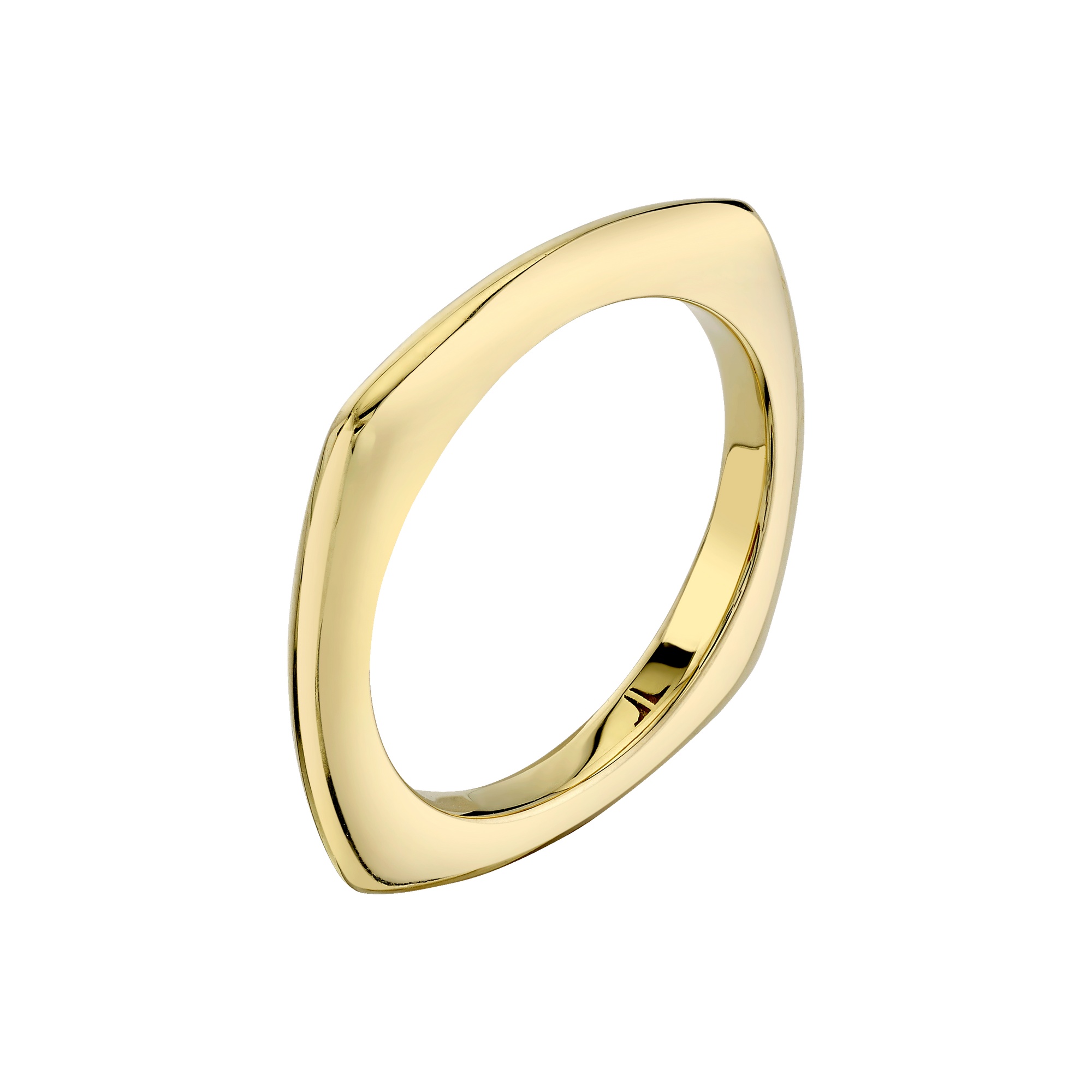 Italian Gold Compass Ring